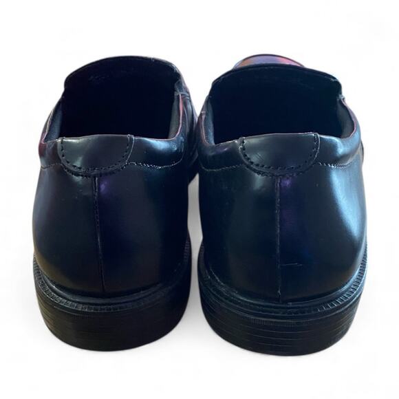 Nunn Bush Mens Slip On Loafers 14M Black Genuine Leather Slip Resistant Work main image 4